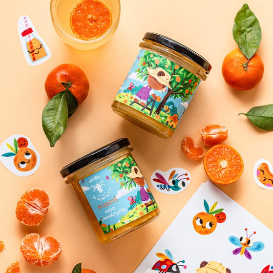 Miodziś - Miód z mandarynką 430 g + NIESPODZIANKA