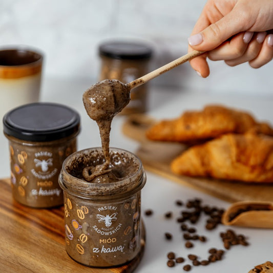 Miód z kawą