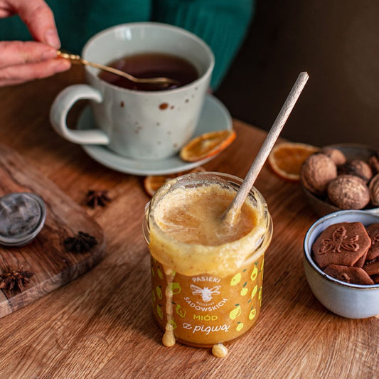 Miód z pigwą - 430 g