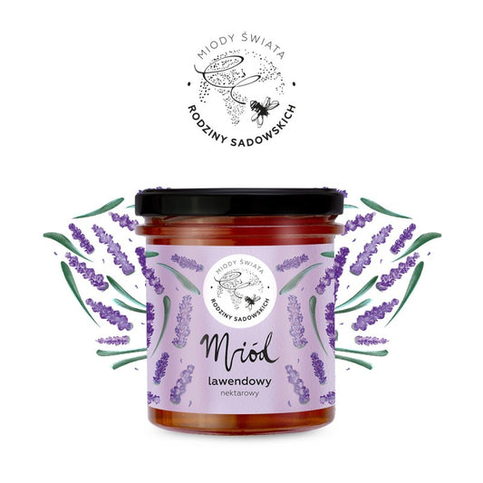 Miód lawendowy - 450 g